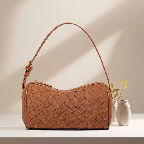 Anna vävd axelremsväska